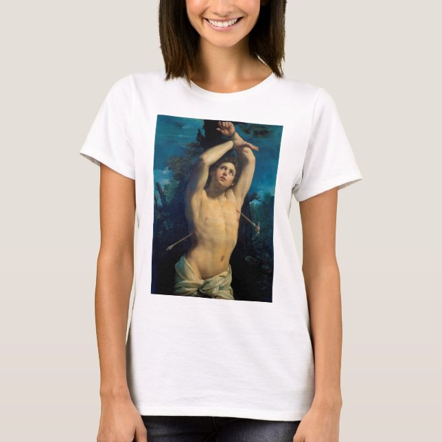 Saint Sebastian (Saint Sebastian), Guido Reni T Shirt (Framsida)