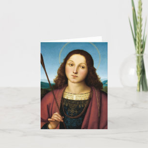 Saint Sebastian, San Sebastiano av Raphael Tack Kort