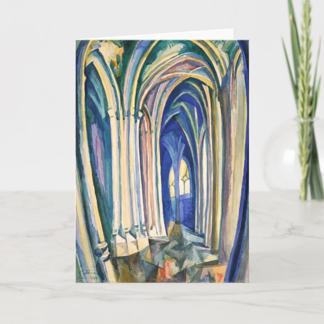 Saint-Séverin | Robert Delaunay | Kort (Framsida)