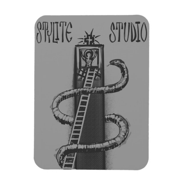 Saint Simeon, Stylit Magnet (Vertikal)