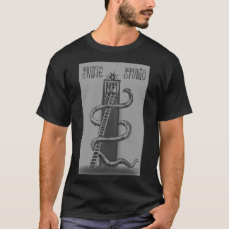 Saint Simeon Stylit med logotyp T Shirt