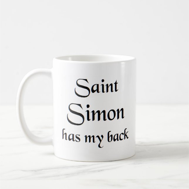 saint simon kaffe mugg (Vänster)