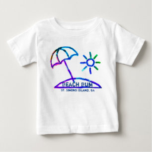 Saint Simons Island GA baby t-shirt