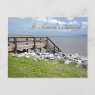 Saint Simon's Island Vykort