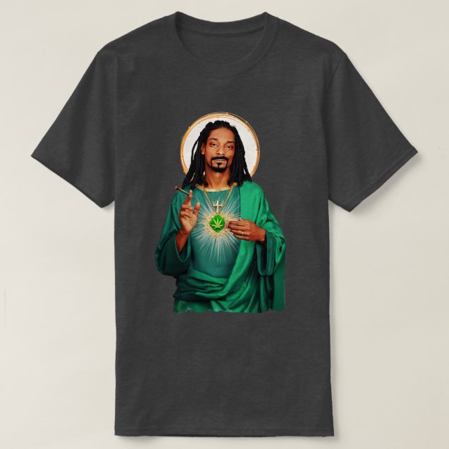 Saint Snoop Dogg TShirt T Shirt (Design framsida)