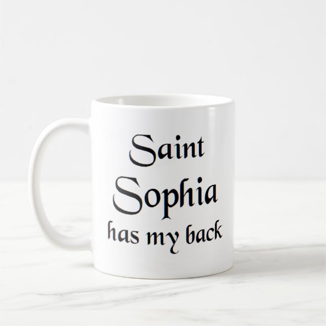 saint sophia-kaffe mugg (Vänster)
