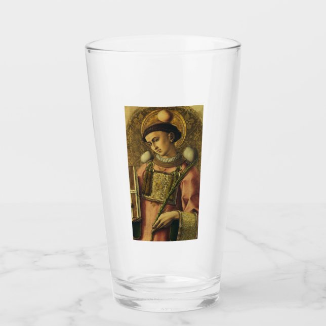 Saint Stephen Apostle vid Seventy Protomartyr Glaskopp (Framsida)