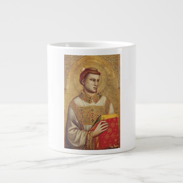 Saint Stephen av Giotto Jumbo Mugg (Framsidan)