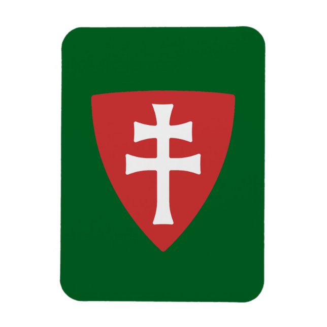 saint stephen hungarian kor symbol hungrig kung magnet (Vertikal)