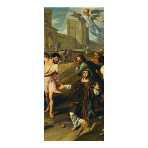 Saint Stephen Martyrdom Reklamkort