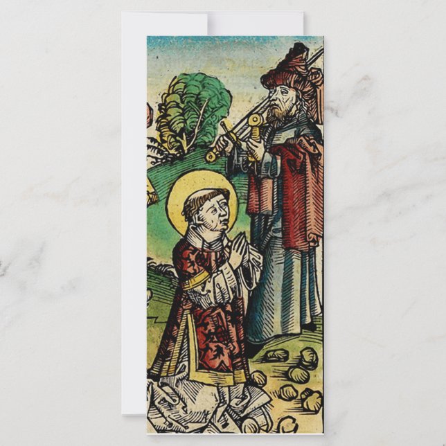 Saint Stephen Protomartyr First Martyr (Framsida)