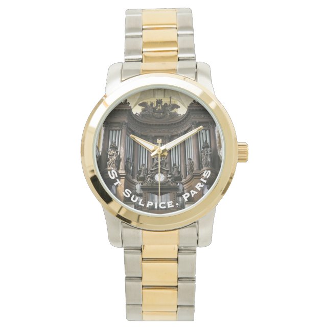 Saint Sulpice-organ Armbandsur (Framsida)