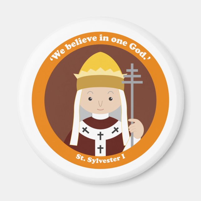 Saint Sylvester I Magnet (Framsidan)