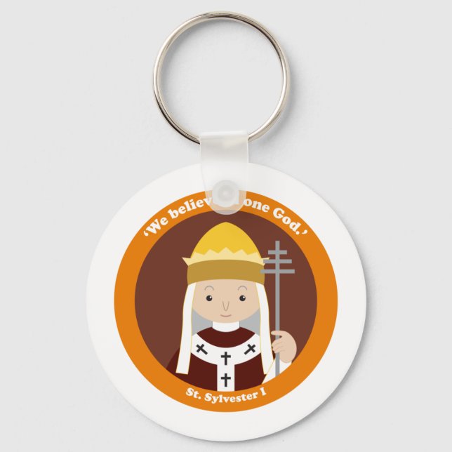 Saint Sylvester I Nyckelring (Framsida)
