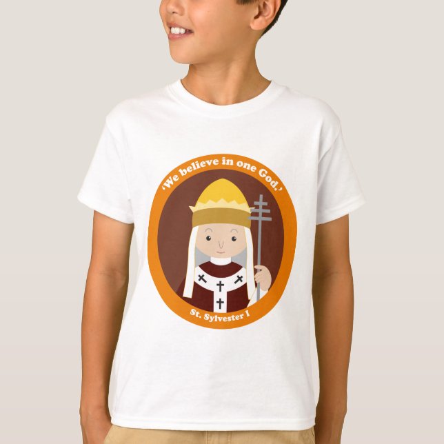 Saint Sylvester I T Shirt (Framsida)