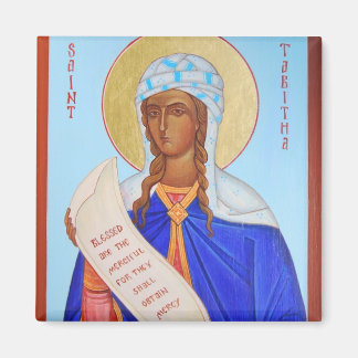 Saint Tabitha Orthodox Icon Magnet