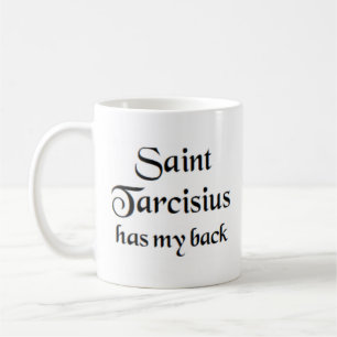 saint tarcisius kaffe mugg