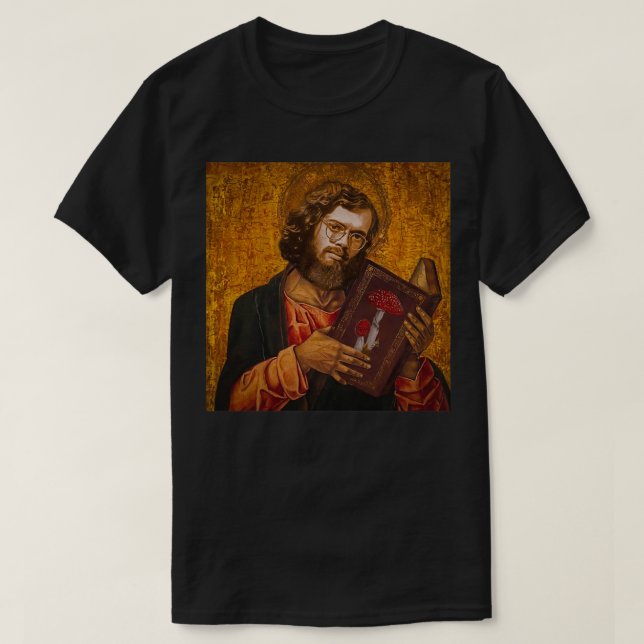 Saint Terence McKenna T Shirt (Design framsida)