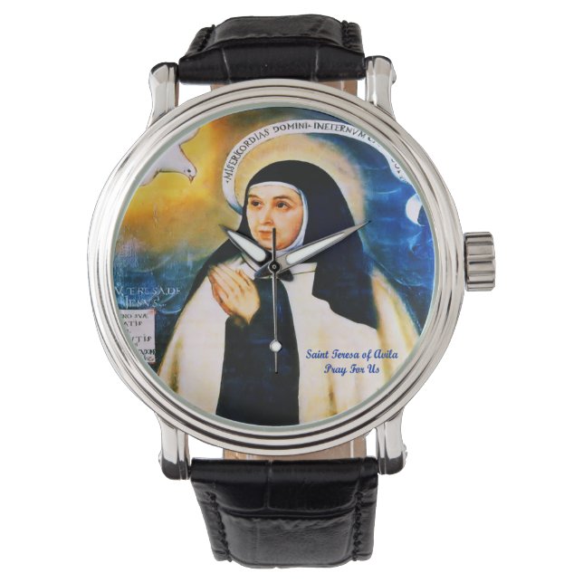 Saint Teresa av Avila Armbandsur (Framsida)
