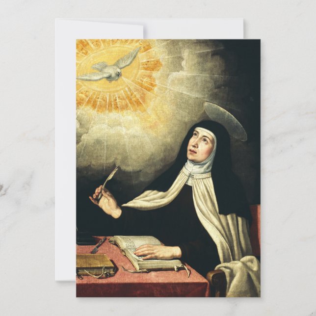Saint Teresa av Avila Inbjudningar (Framsida)