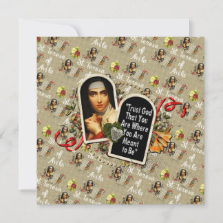 Saint Teresa de Avila-katolska Saint Therese