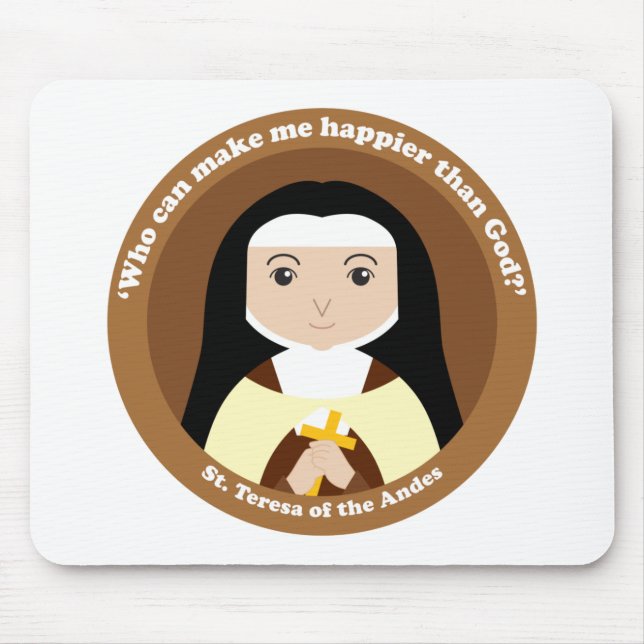 Saint Teresa i Andes Musmatta (Framsidan)