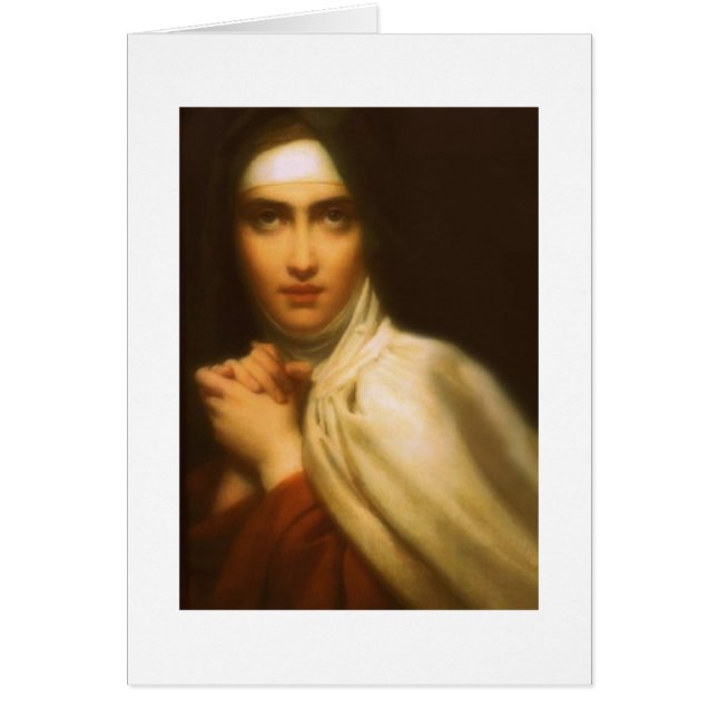 SAINT TERESA OF AVILA HÄLSNINGSKORT (Framsidan)