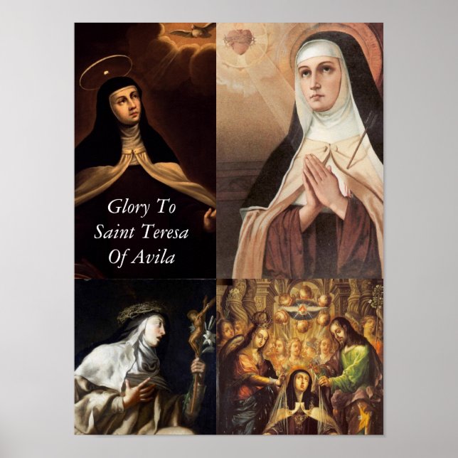 SAINT TERESA OF AVILA POSTER (Framsidan)