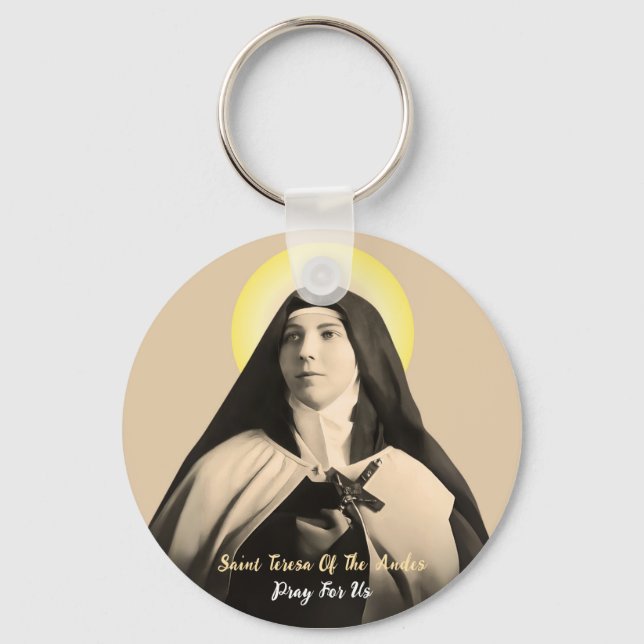 SAINT TERESA OF THE ANDES NYCKELRING (Framsida)