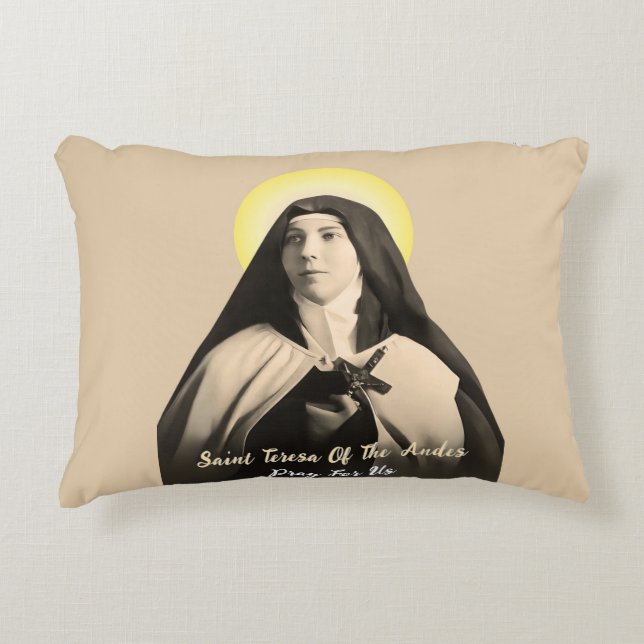 SAINT TERESA OF THE ANDES PRYDNADSKUDDE (Framsidan)
