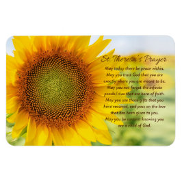 Saint Theresas Prayer Magnet
