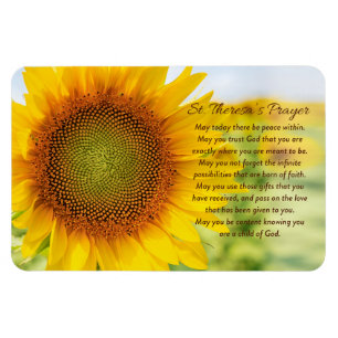 Saint Theresas Prayer Magnet