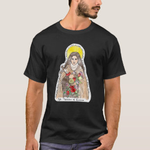 Saint Therese Lisieux Kids Little Flower Ro Cath T Shirt