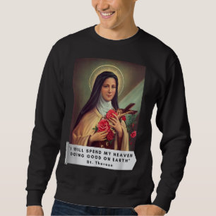 Saint Therese of Child Jesus Lång Ärmad Tröja