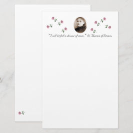 Saint Therese of Lisieieux Brevpapper