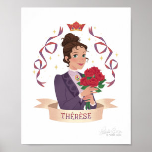 Saint Thérèse of Lisieux Art Print Poster