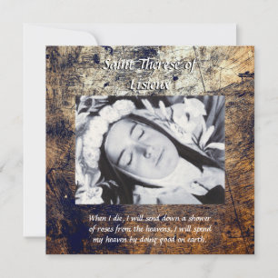 Saint Therese of Lisieux Julkort