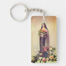 Saint Therese of Lisieux Keychain