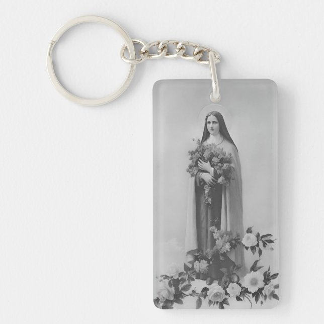 Saint Therese of Lisieux Keychain (Framsidan)