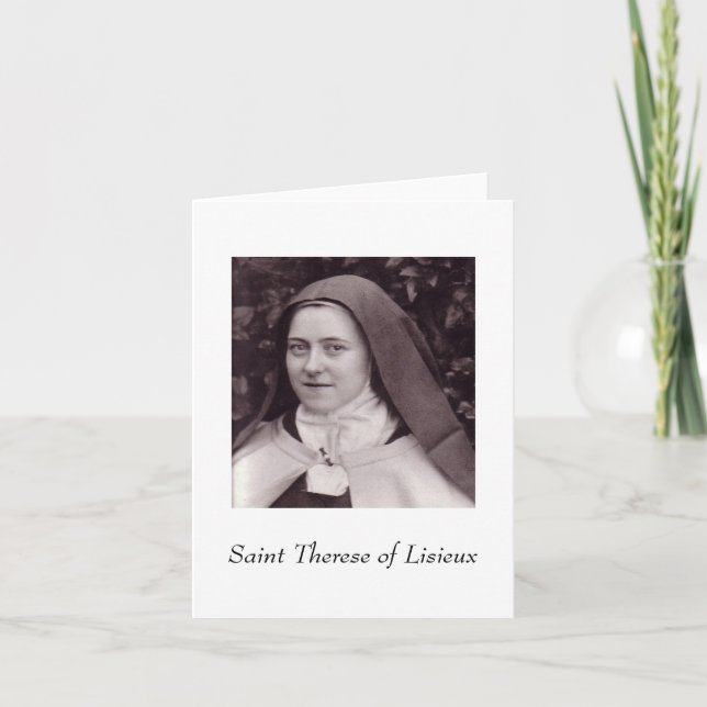 Saint Therese of Lisieux Kort (Framsida)