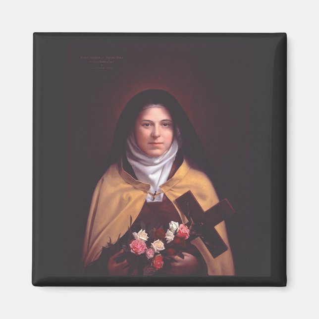 Saint Therese of Lisieux Magnet (Framsidan)