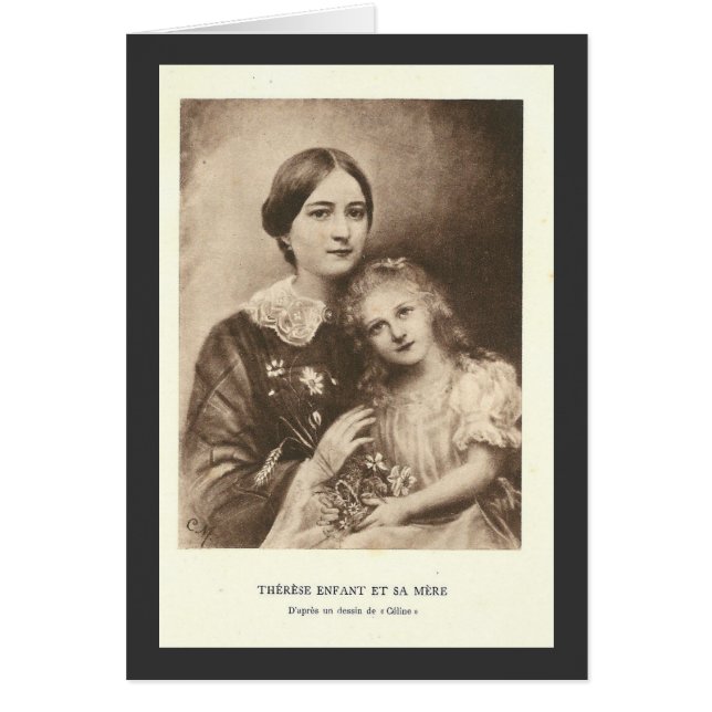 Saint Therese of Lisieux OBS Kort (Framsidan)