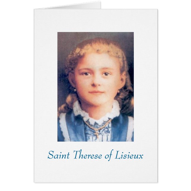 Saint Therese of Lisieux OBS Kort (Framsidan)