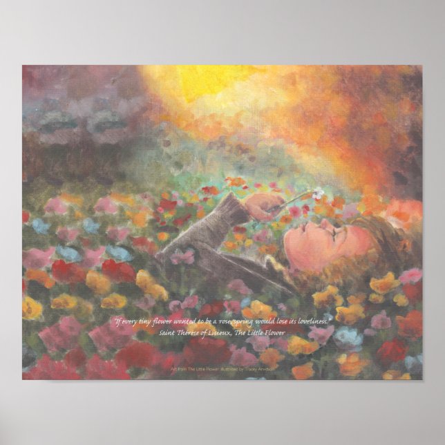 Saint Thérèse of Lisieux poster (Framsidan)