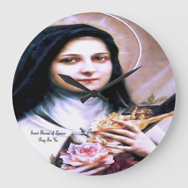 Saint Therese of Lisieux Stor Klocka (Framsida)