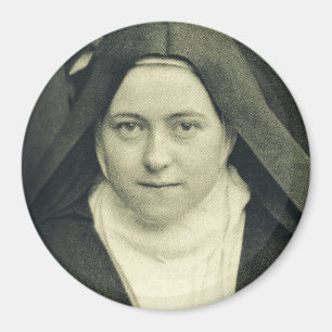 Saint Therese of the Child Jesus and Heliga Ansikt Magnet