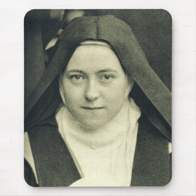 Saint Therese of the Child Jesus and Heliga Ansikt Musmatta (Framsidan)