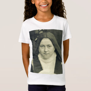 Saint Therese of the Child Jesus and Heliga Ansikt T Shirt