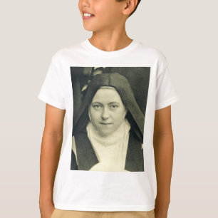 Saint Therese of the Child Jesus and Heliga Ansikt T Shirt
