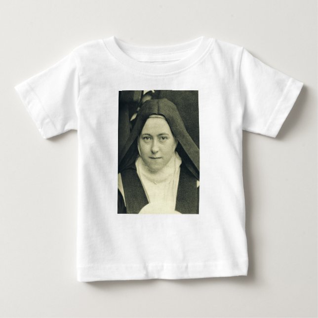 Saint Therese of the Child Jesus and Heliga Ansikt T Shirt (Framsida)